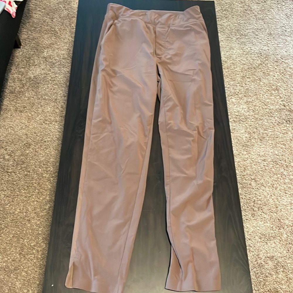 Athleta Brown/Mauve Brooklyn Ankle pant